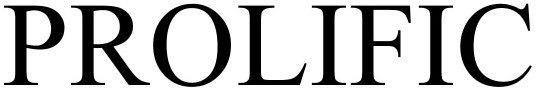 Prolific Device mark 4988734 Trademark