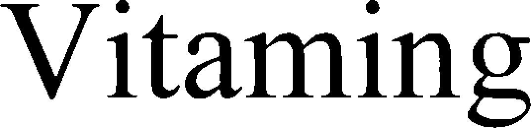 Vitaming Device mark 4936125 Trademark