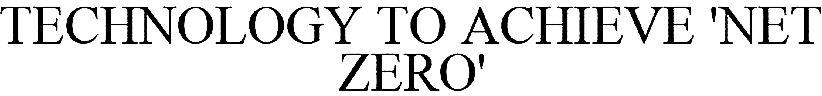 Technology To Achieve 'net Zero' Device mark 4934804 Trademark