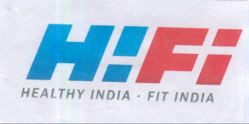 Hifi Healthy India - Fit India Device mark 2097923 Trademark