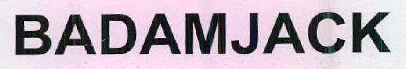 Badamjack Device mark 2605744 Trademark