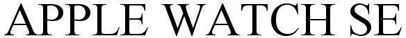 Apple Watch Se Device mark 4922774 Trademark