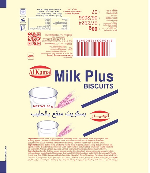 Al Kamal Milk Plus Device mark 6510330 Trademark