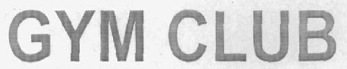 Gym Club (device) Device mark 2769157 Trademark