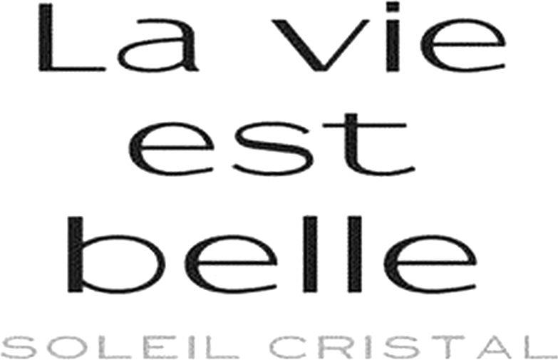 La Vie Est Belle Soleil Cristal Device mark 4905071 Trademark