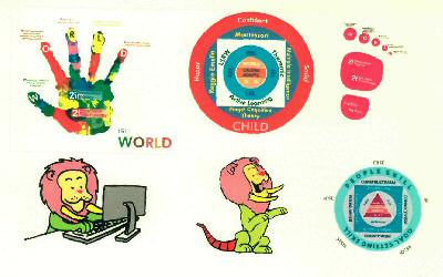 Hi!!! World (label) Device mark 2667794 Trademark