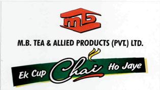 M. B. Tea & Allied Products (p) Ltd., Mbt (monogram), Device Of Flame Device mark 2744268 Trademark
