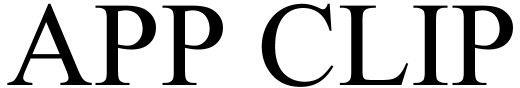 App Clip Device mark 4811061 Trademark
