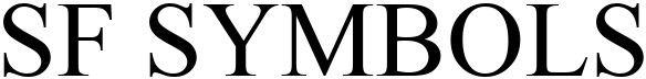 Sf Symbols Device mark 4802180 Trademark