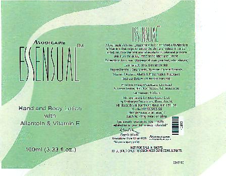 Modicare Essensual (label Device mark 2191191 Trademark