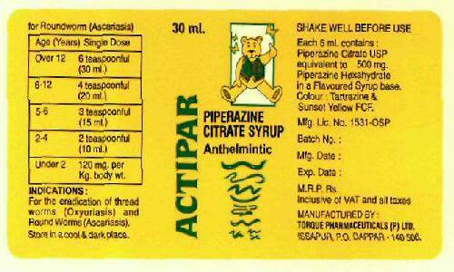 Actipar (label) Device mark 2730053 Trademark