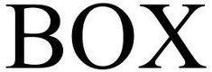 Box Device mark 4771813 Trademark