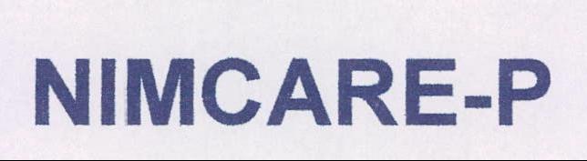 Nimcare-p Device mark 2107721 Trademark