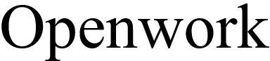 Openwork Device mark 4739550 Trademark