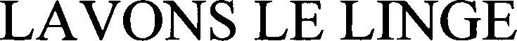 Lavons Le Linge Device mark 4738100 Trademark