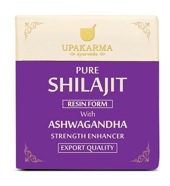 Upakarma Ayurveda Pure Shilajit Resin Form With Ashwagandha Strength Enhancer Device mark 6516777 Trademark