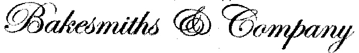 Bakesmiths & Company (label) Device mark 2097584 Trademark