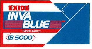 Exide Inva Blue Ib 5000(device) Device mark 2564064 Trademark