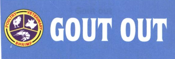 Poultry Veterinary Shrimp Gout Out Device mark 2385145 Trademark