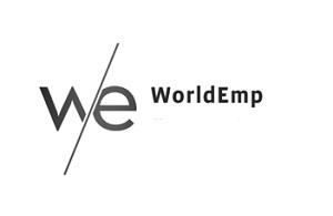 Worldemp (with Device Of We) Device mark 6526713 Trademark