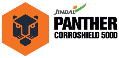 Jindal Panther Corroshield 500d (logo) Device mark 6526806 Trademark