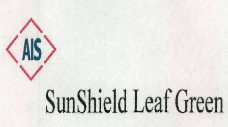 Ais Sun Shield Leaf Green (device) Device mark 2463673 Trademark