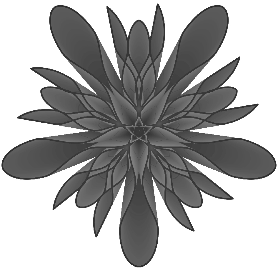 A Unique Representation Of A Flower Device mark 6530998 Trademark