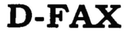 D-fax Device mark 6531614 Trademark