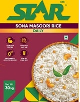 Star555 Sona Masoori Rice Device mark 6532545 Trademark