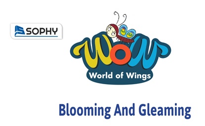 Sophy Wow World Of Wings Blooming And Gleaming Device mark 6535697 Trademark