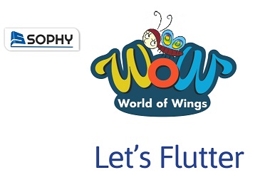 Sophy Wow World Of Wings Let's Flutter Device mark 6535704 Trademark