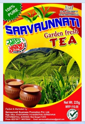 Sarvaunnati Garden Fresh Tea Device mark 6536717 Trademark