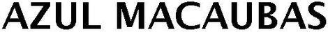 Azul Macaubas Device mark 4042191 Trademark