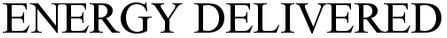 Energy Delivered Device mark 3998711 Trademark