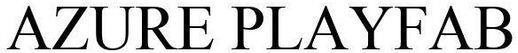 Azure Playfab Device mark 4457695 Trademark