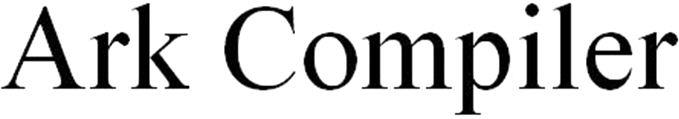 Ark Compiler Device mark 4443541 Trademark