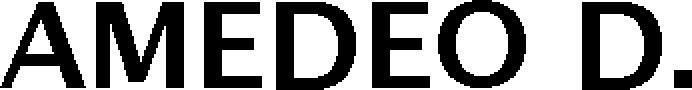 Amedeo D Device mark 3694819 Trademark