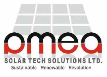 Pmea Solar Tech Solutions Ltd With Sustainable Renewable Revolution (label) Device mark 6541664 Trademark