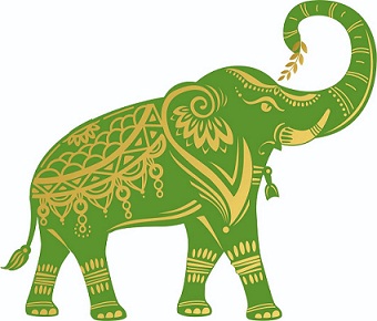 Device Of Gajraj (logo) Device mark 6541613 Trademark