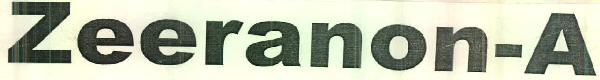 Zeeranon-a Device mark 2615902 Trademark
