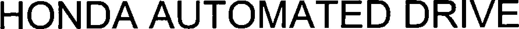 Honda Automated Drive Device mark 4274607 Trademark