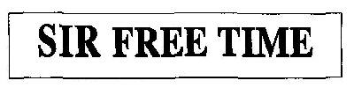 Sir Free Time (device ) Device mark 2707203 Trademark