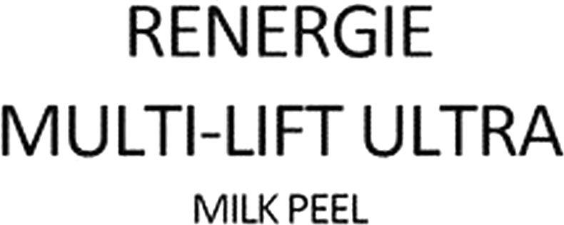 Renergie Multi-lift Ultra Milk Peel Device mark 4235114 Trademark