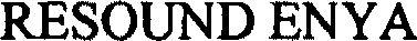 Resound Enya Device mark 3232427 Trademark