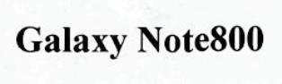 Galaxy Note800 Device mark 2494148 Trademark