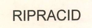 Ripracid Device mark 2623345 Trademark