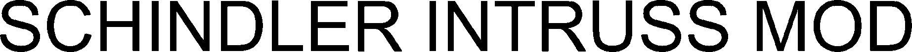 Schindler Intruss Mod Device mark 3349330 Trademark