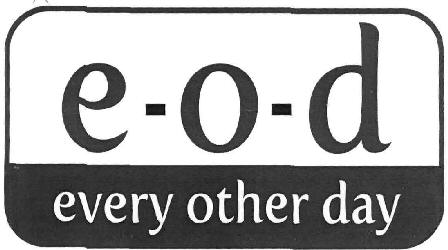 E-o-d Every Other Day (device) Device mark 2278427 Trademark
