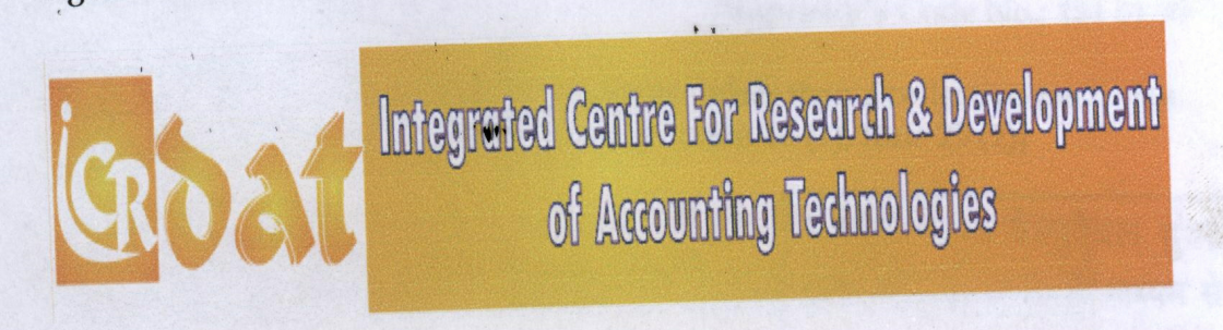 Icr Dat Integrated Centre For Research And Development Of Accounting Technologies Device mark 2055526 Trademark