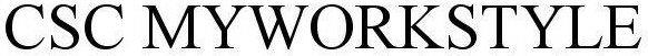 Csc Myworkstyle Device mark 2929210 Trademark